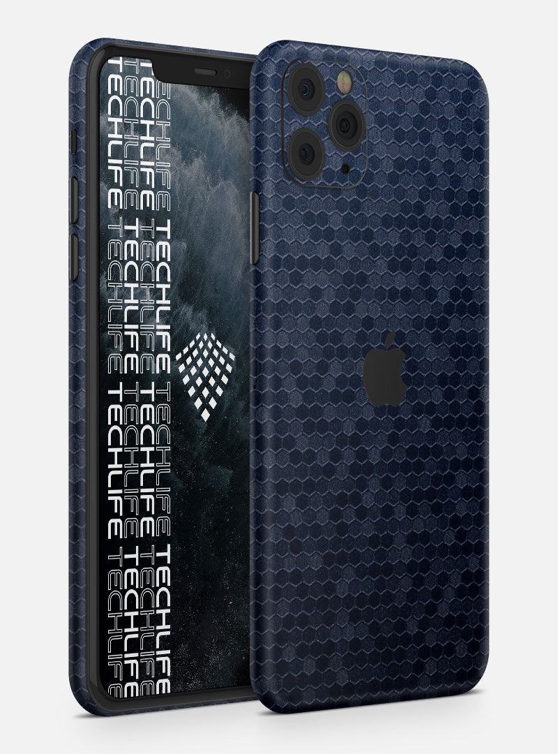 Skin Premium HexaTech Océano Azul iPhone 11 Pro Max