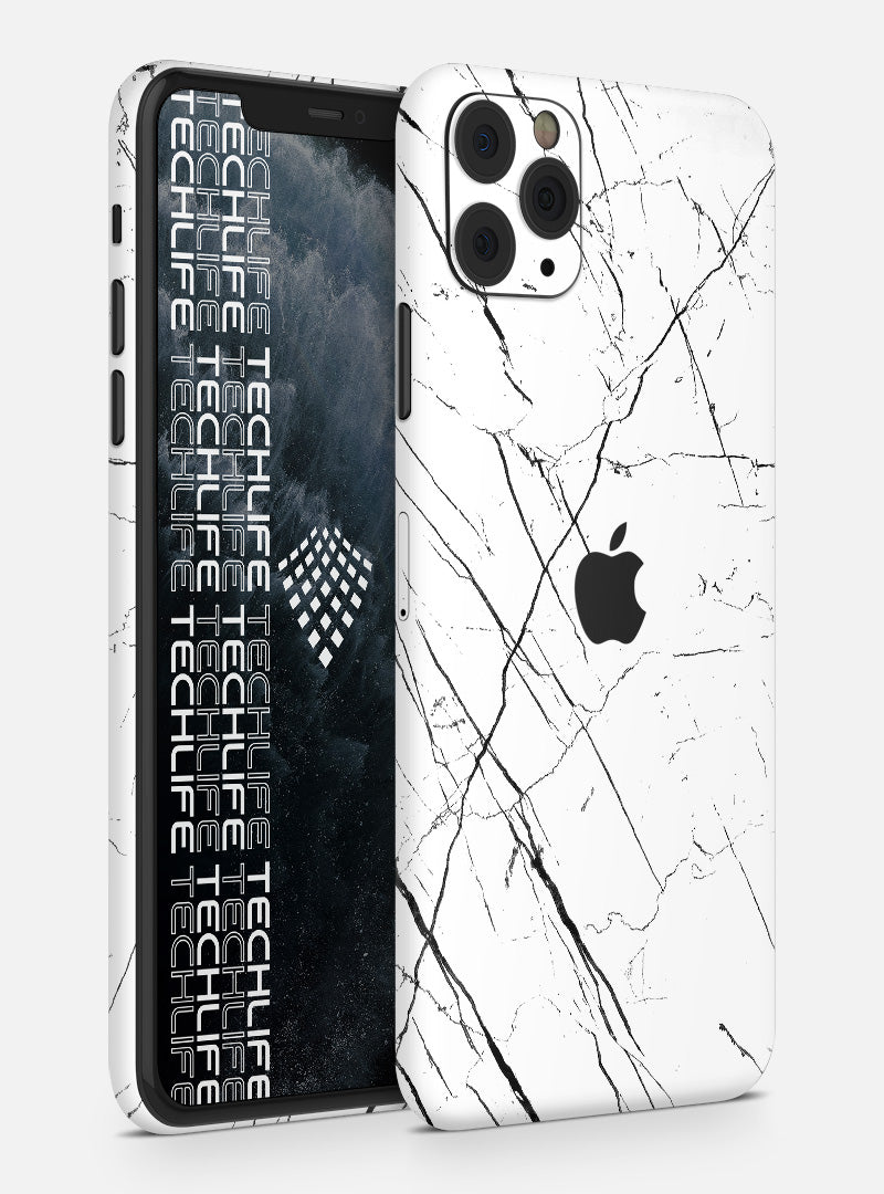 Skin Marmol Whitestripes para iPhone 11 Pro Max