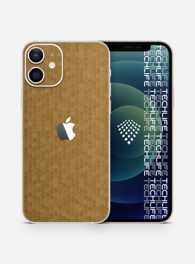 Skin Premium HexaTech Aurora Dorada iPhone 12