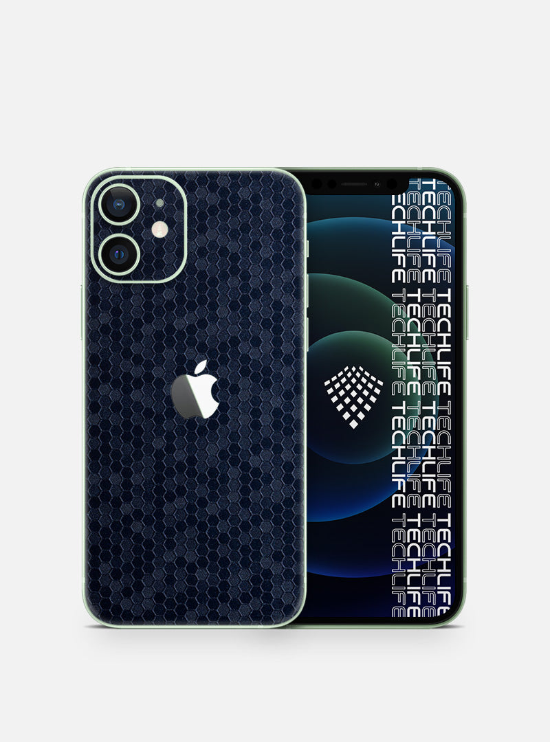 Skin Premium HexaTech Océano Azul iPhone 12 Mini