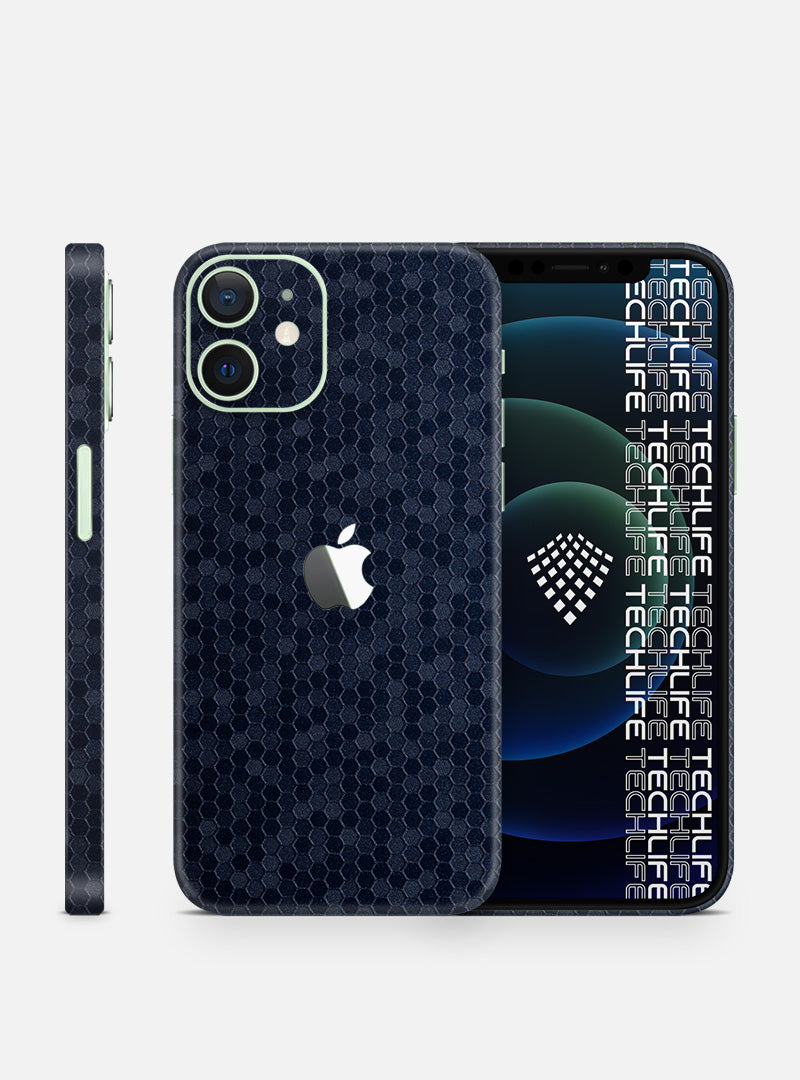 Skin Premium HexaTech Océano Azul iPhone 12 Mini