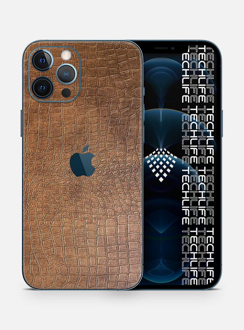 Skin Premium Cuero Reptil Exótico iPhone 12 Pro Max