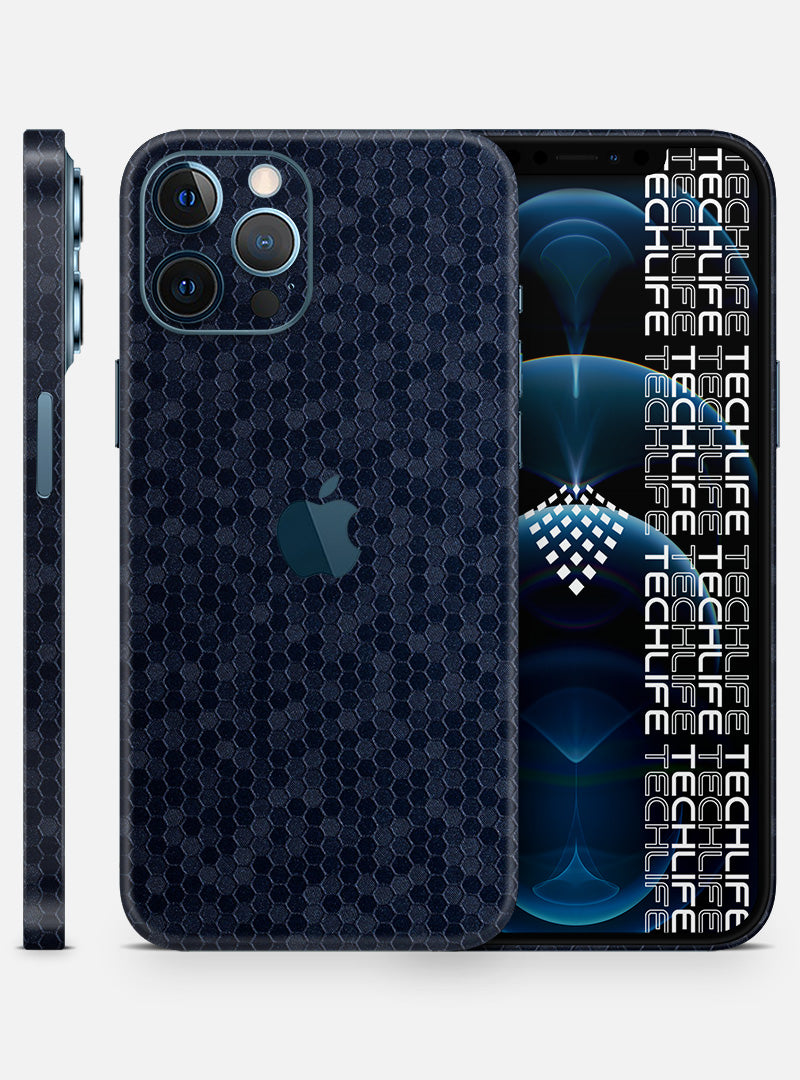 Skin Premium HexaTech Océano Azul iPhone 12 Pro Max