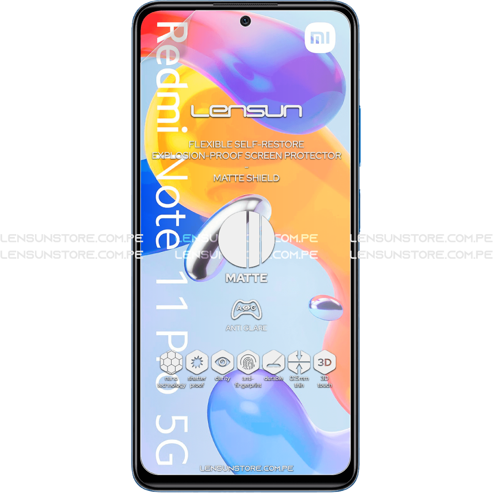 Protector de Pantalla Mate Anti-reflejo Xiaomi Redmi Note 11-Pro