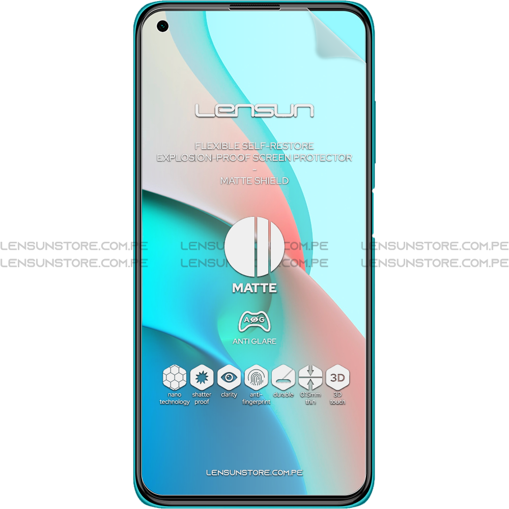 Protector de Pantalla Lensun Mate Anti-reflejo Xiaomi Redmi 9 5G